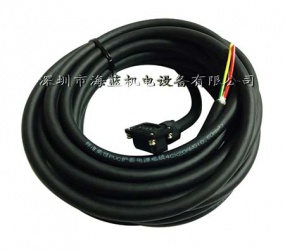 三菱電機(jī)電源線MR-PWS1CBL5M-A1-L，三菱MR-JE，MR-J4,MR-J3系列電機(jī)專用