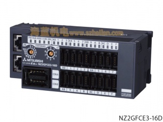 NZ2GFCE3-16DE|16點(diǎn) DC24V（源型）輸入，遠(yuǎn)程模塊、e-CON連接器、3線式