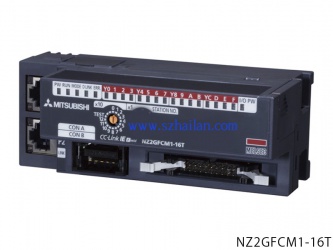 NZ2GFCM1-16D |16點(diǎn) DC24V（漏型）輸入，遠(yuǎn)程模塊、MIL連接器、1線式
